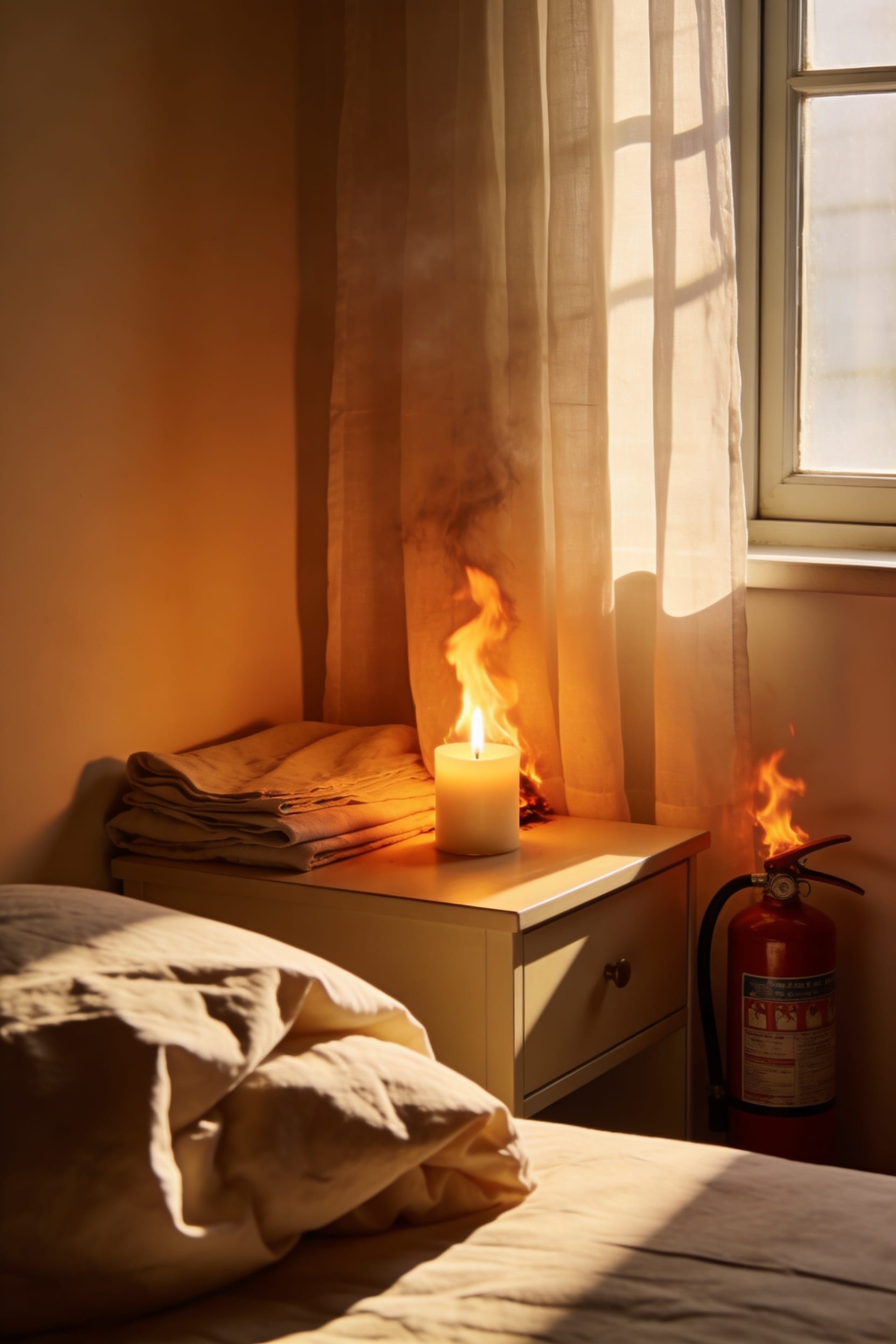 bedrooms candles cause fatalities