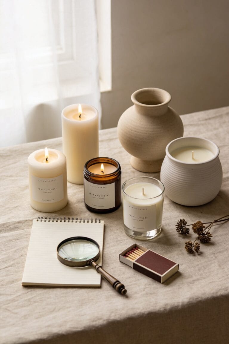 candle gift buying checklist