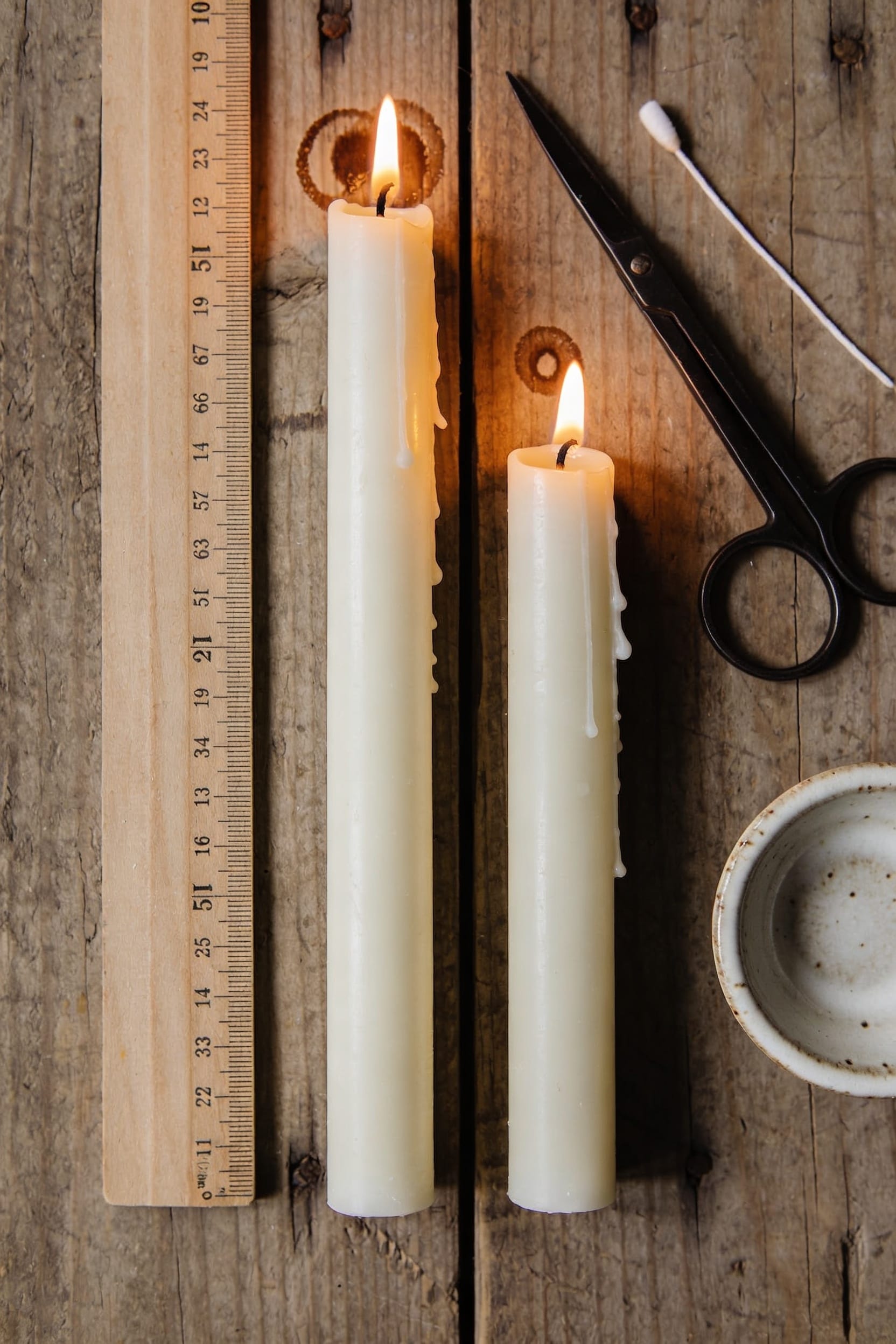 candle height impacts burn
