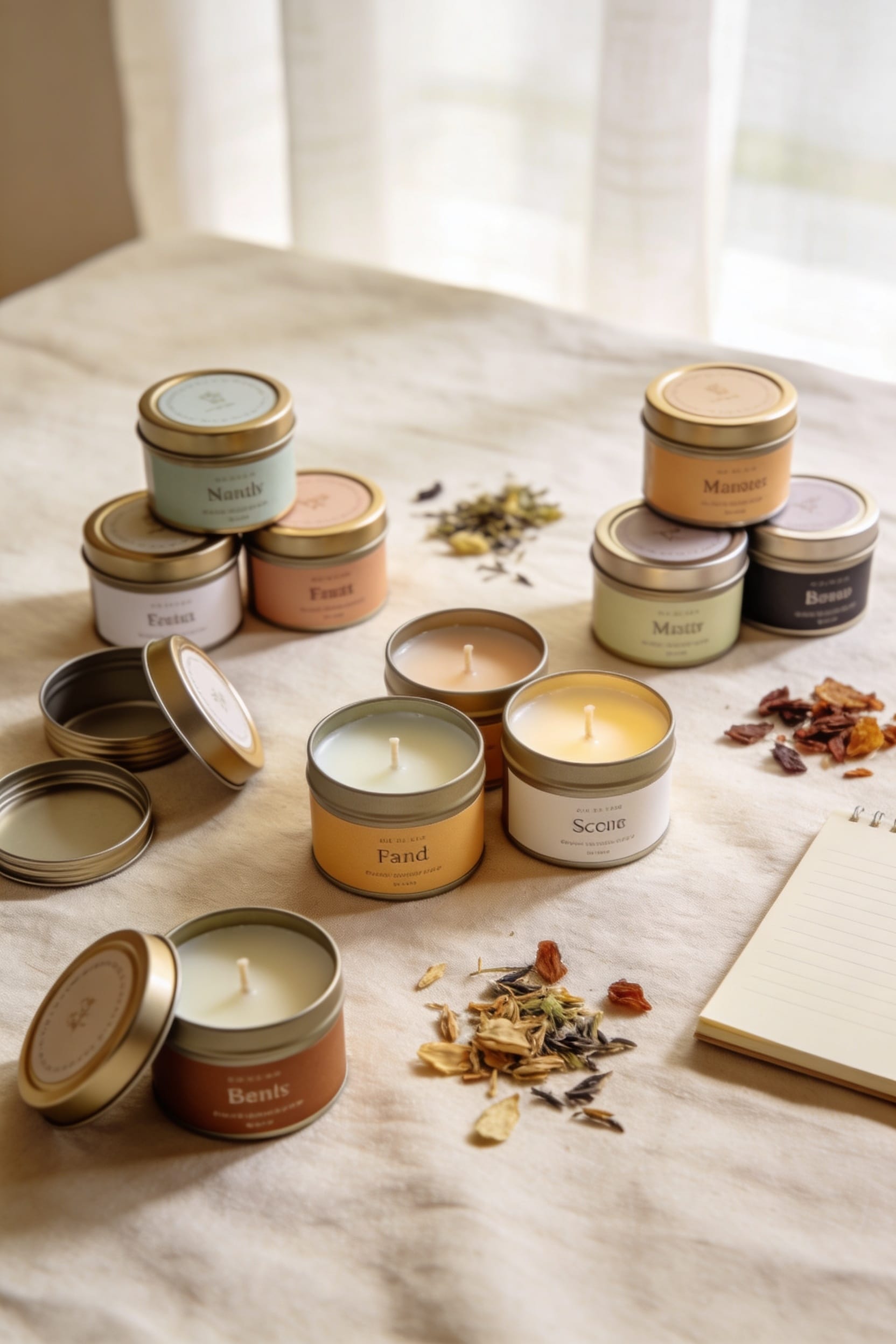 candle sample sets recommended