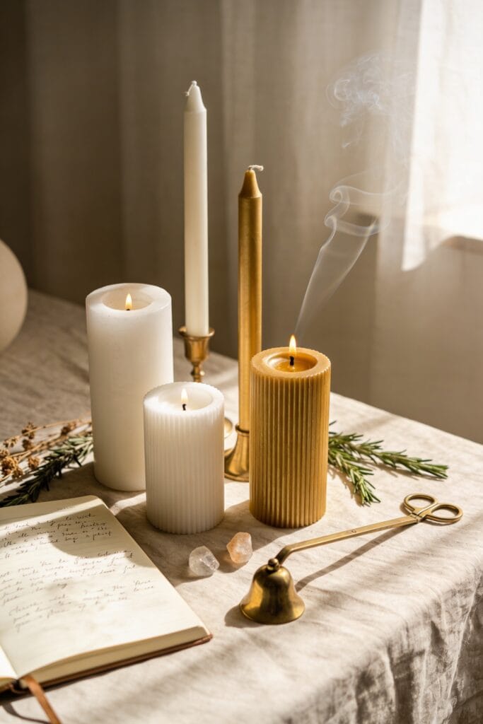 candles for new beginnings