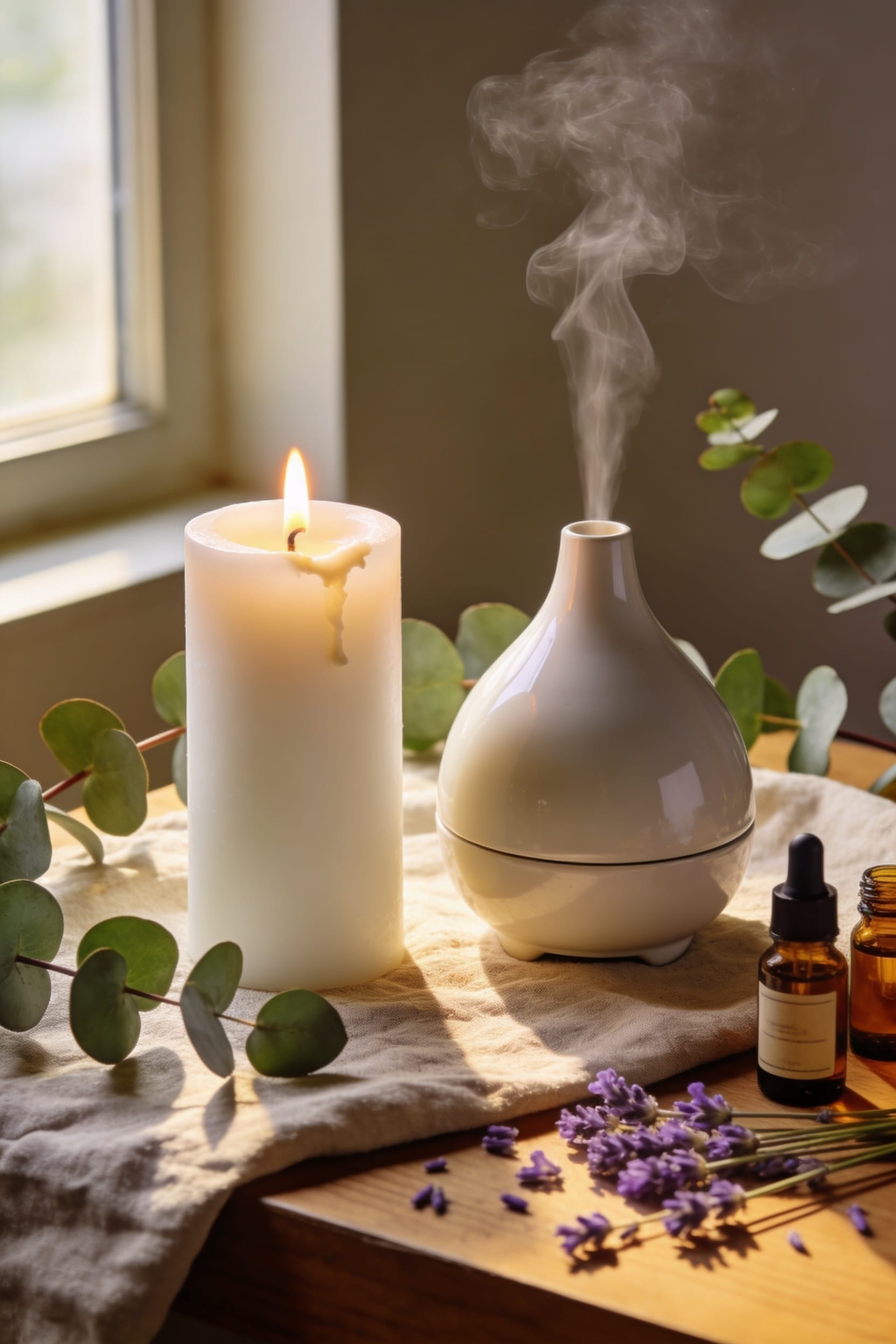 candles release more pollutants