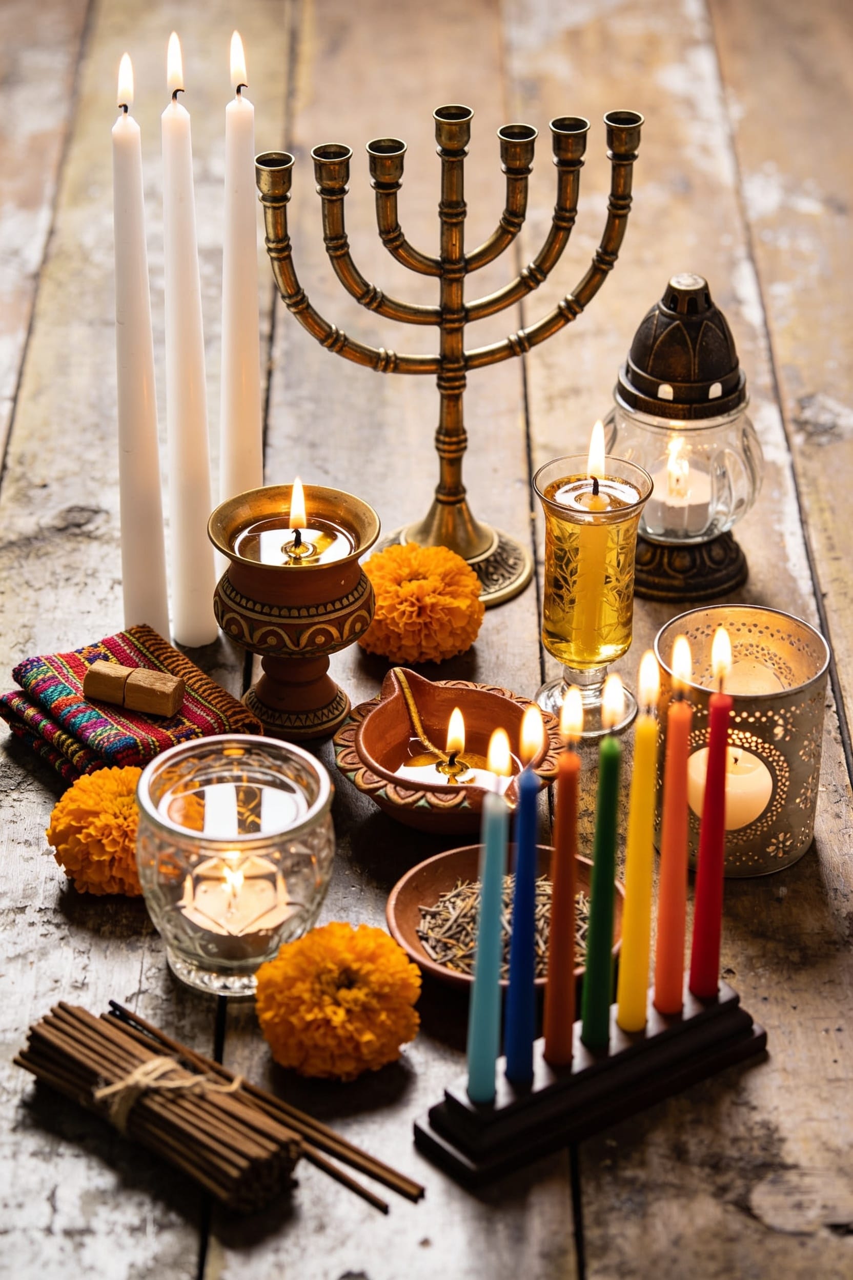candles symbolize diverse cultural meanings
