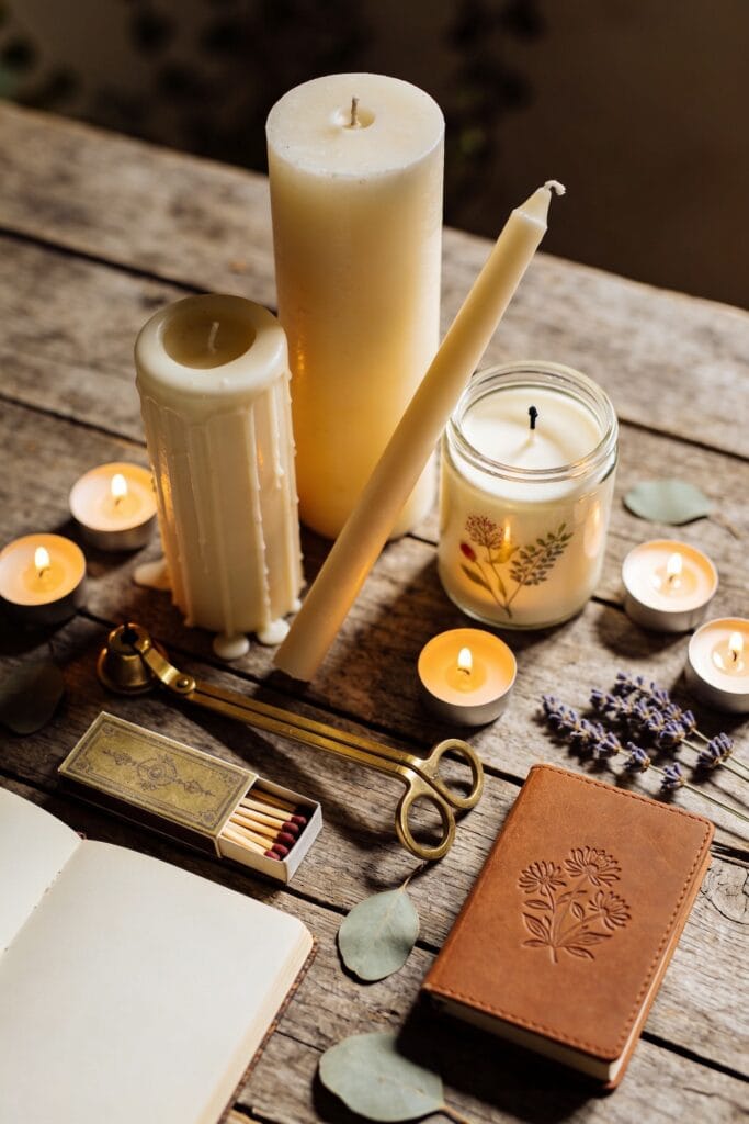 choosing candles scent safety