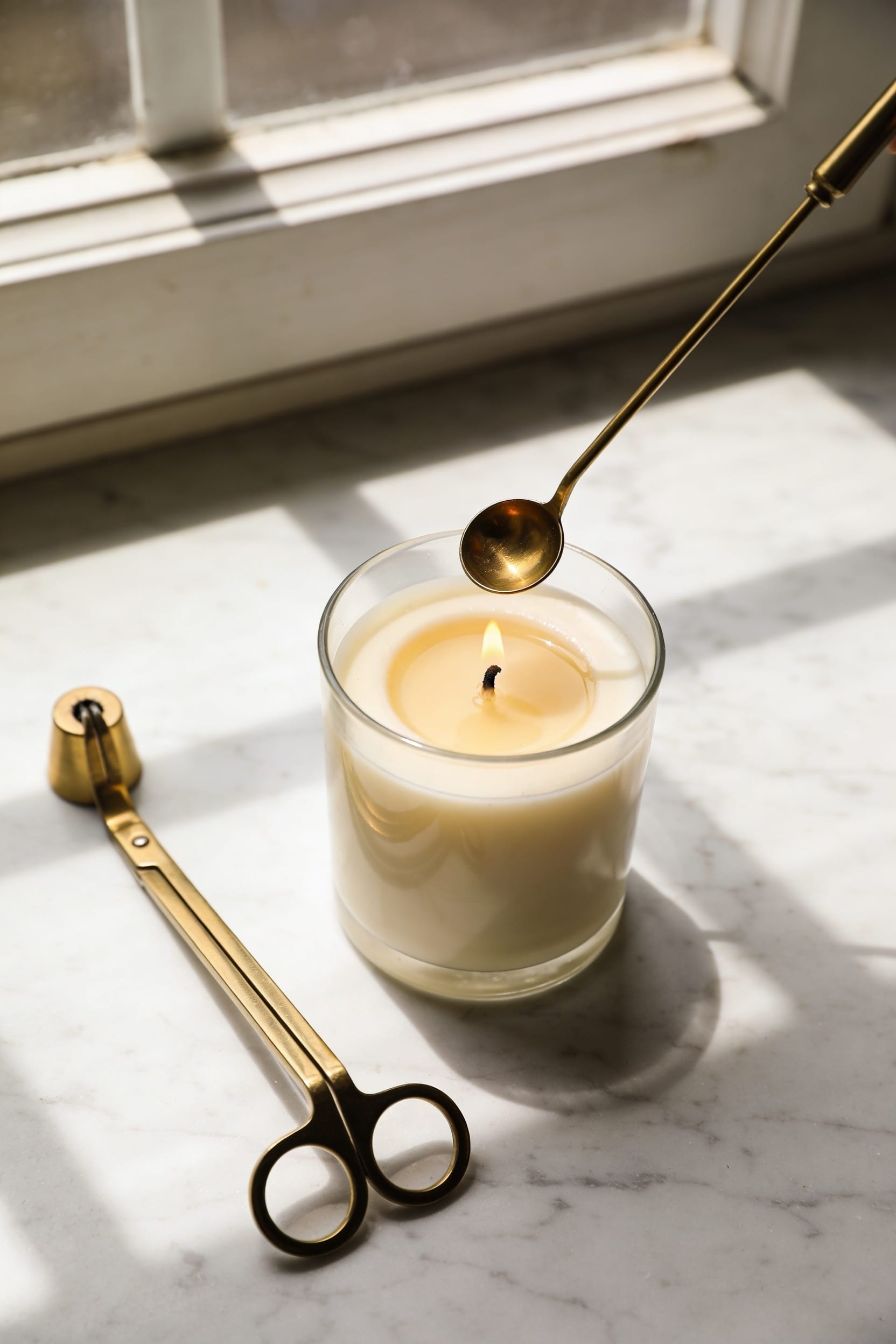 conditioned wick extends candle life