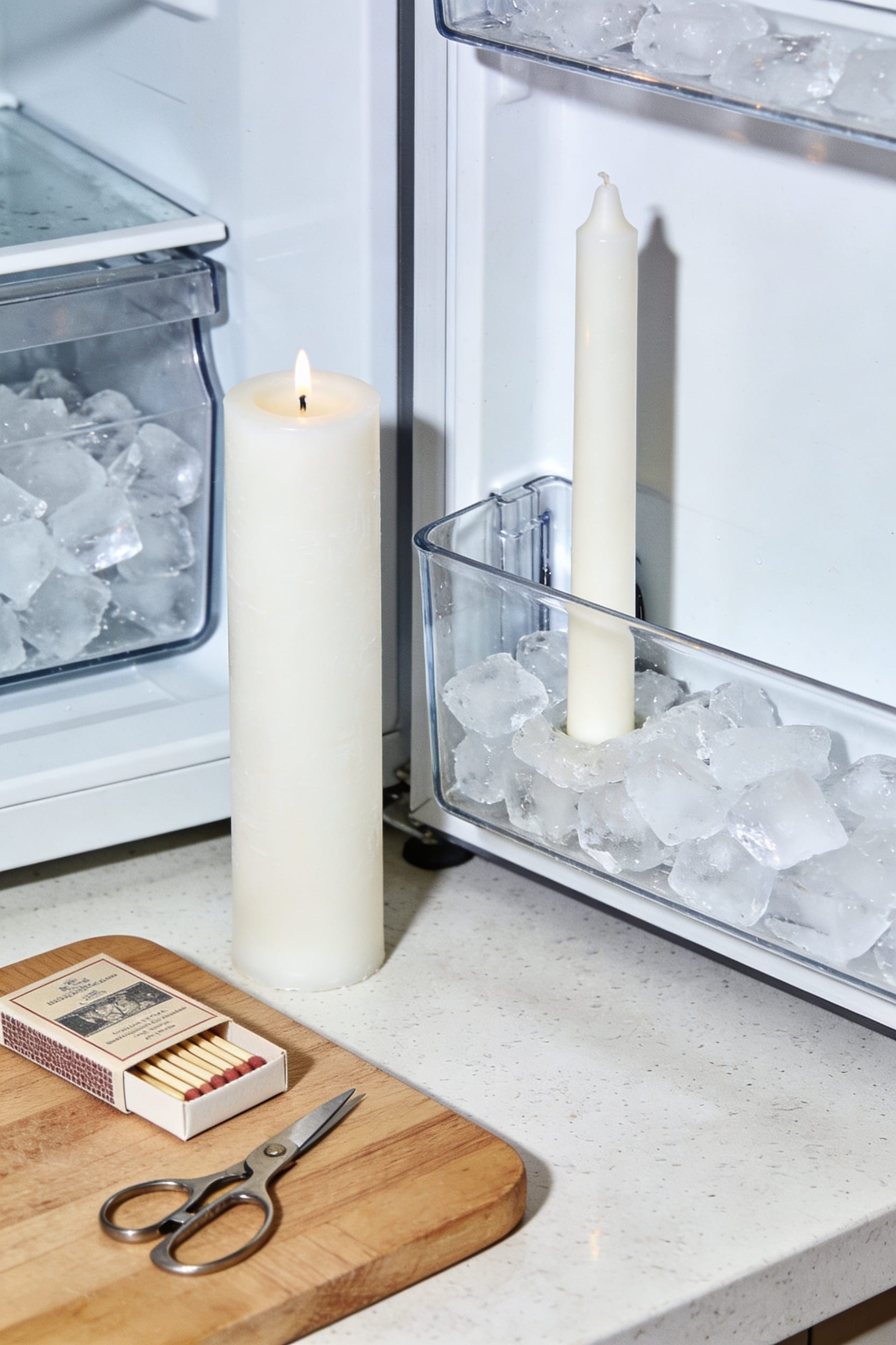 do not refrigerate scented candles