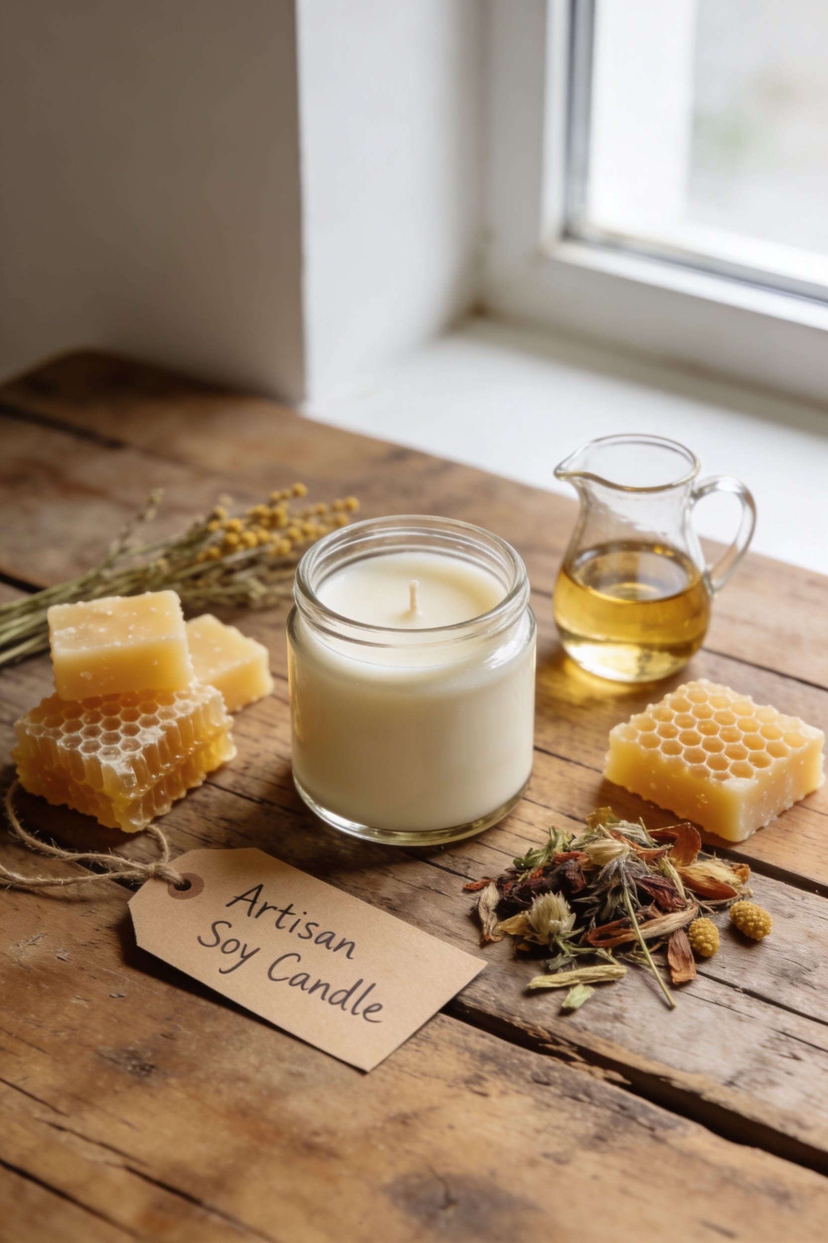 eco conscious artisanal candle quality