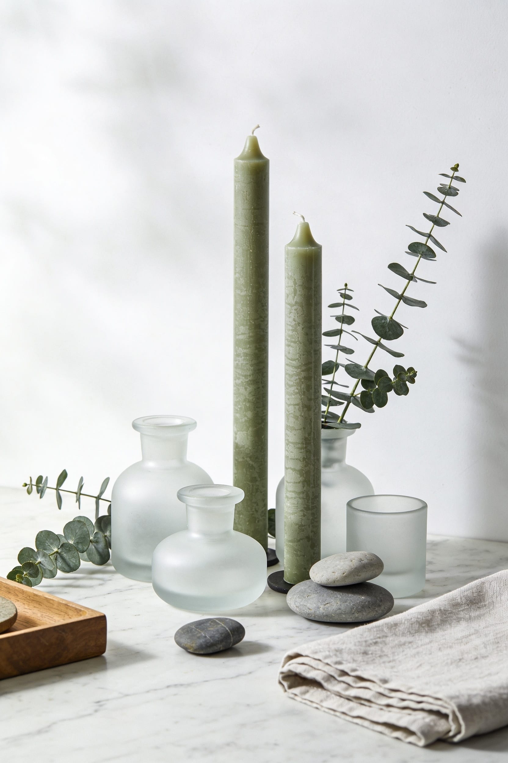 eucalyptus driven functional wellness candles