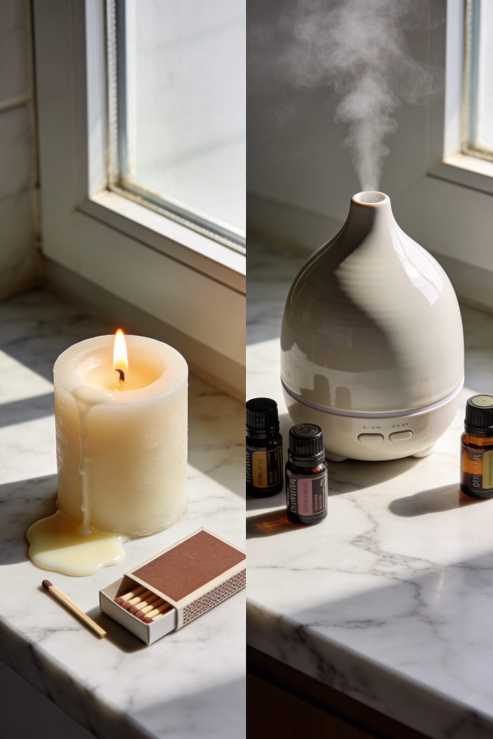 flame versus flameless long lasting