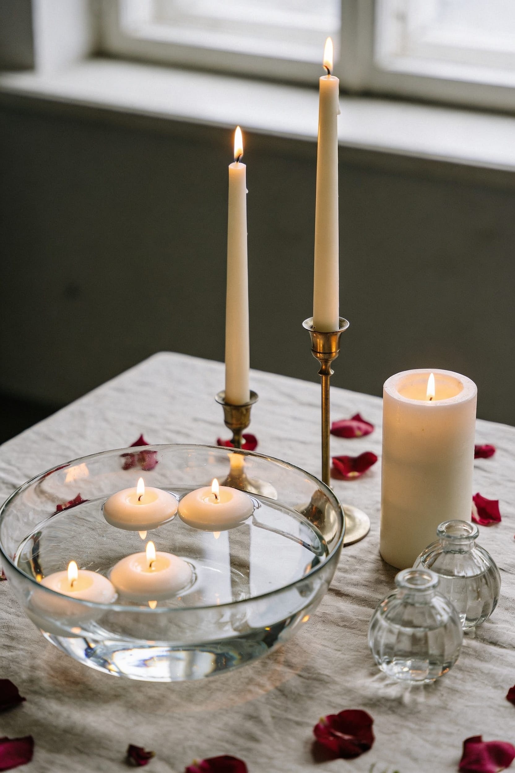 floating vs regular candles
