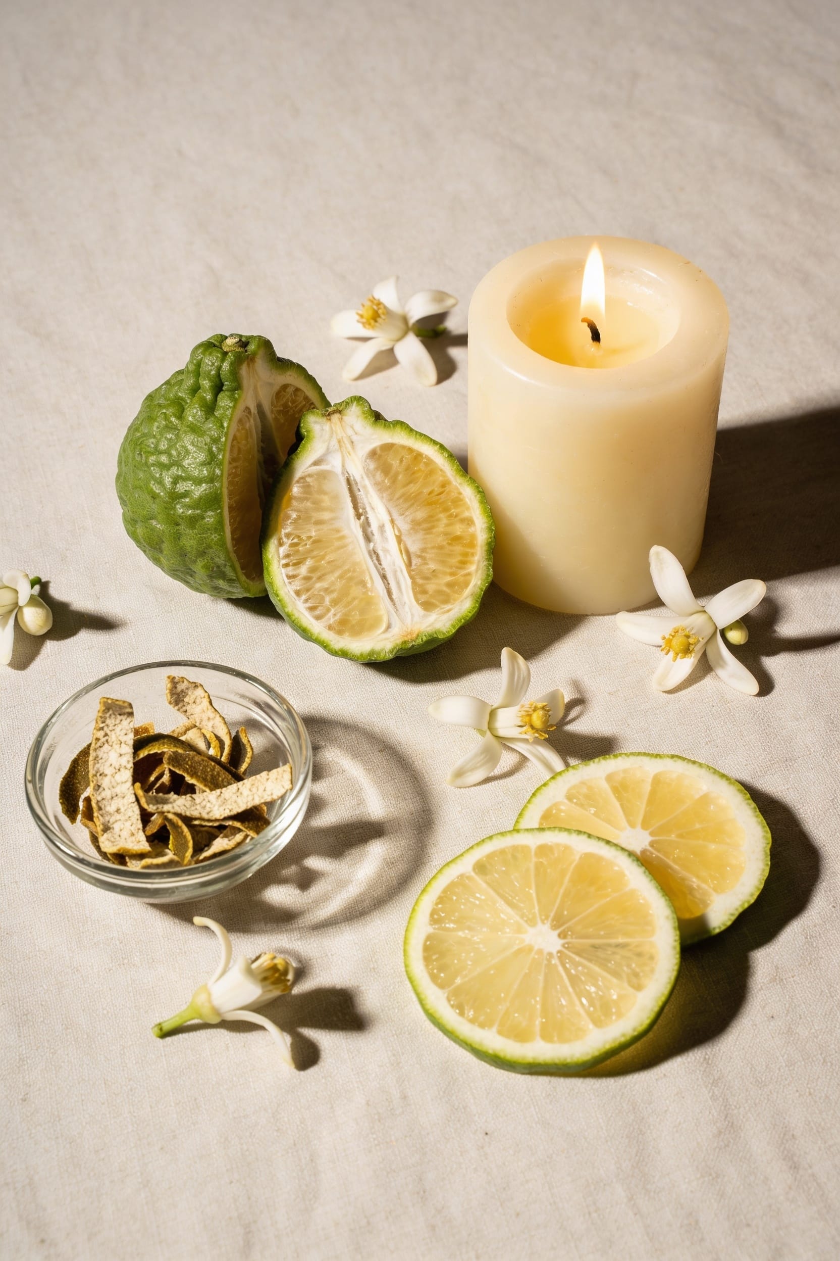 floral citrus that calms focus