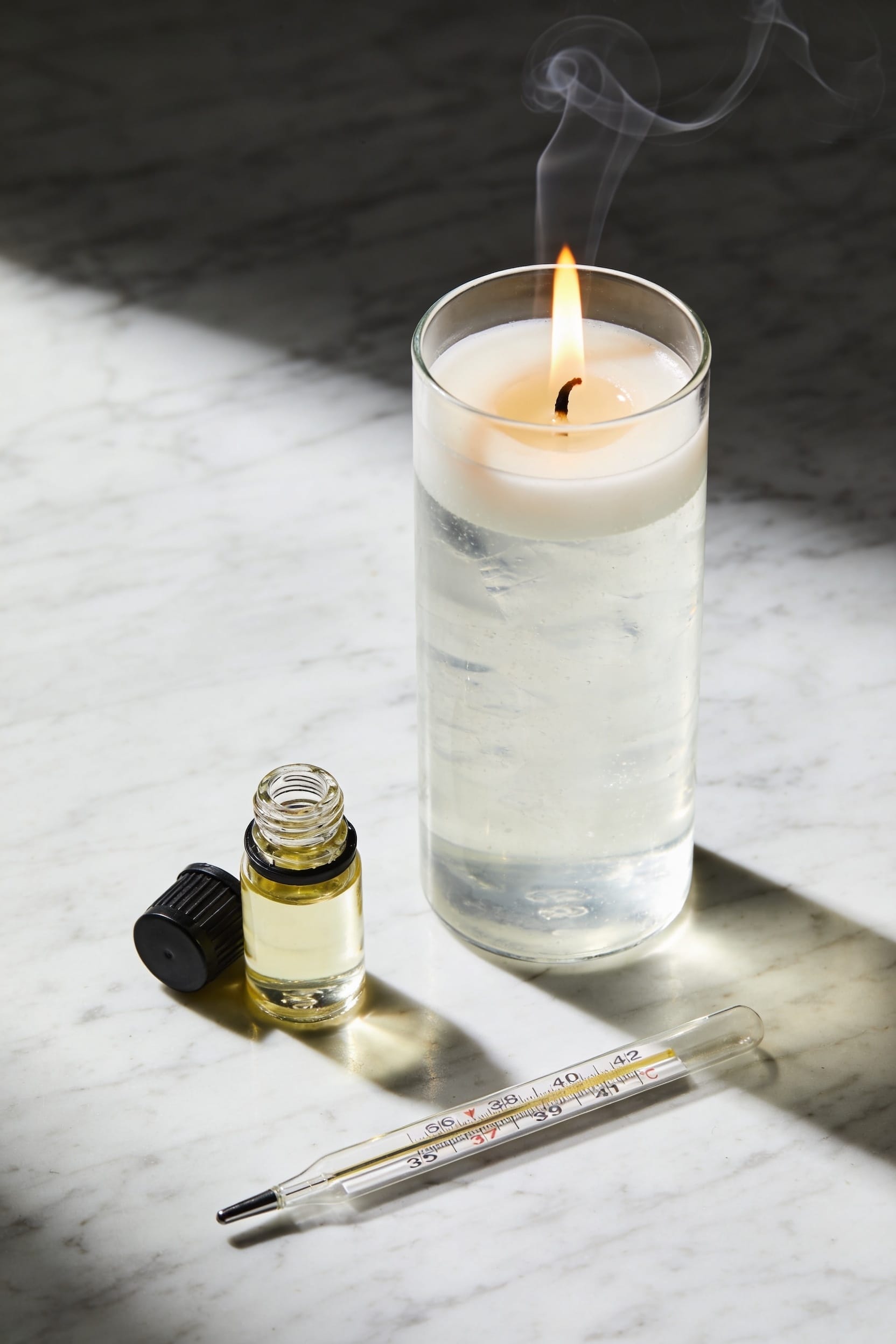 gel wax destroys fragrance