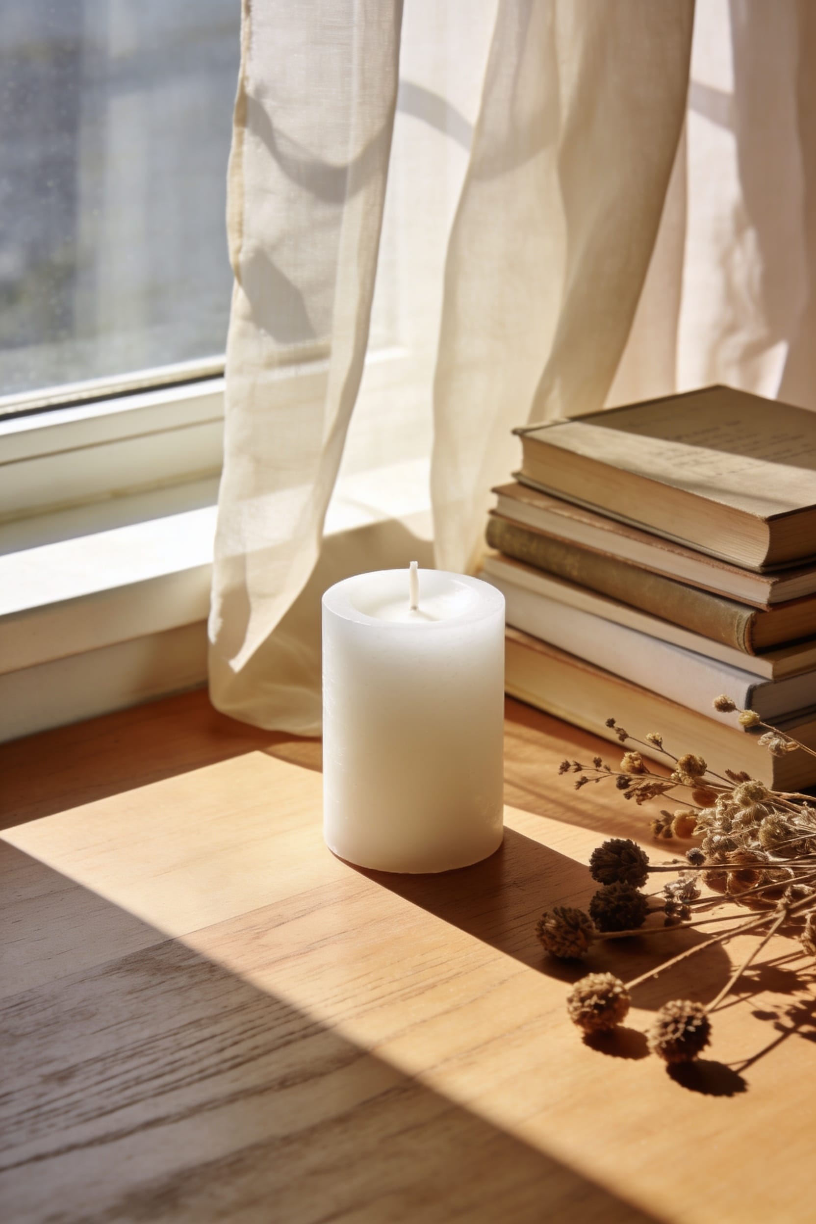 keep candle away from hazards