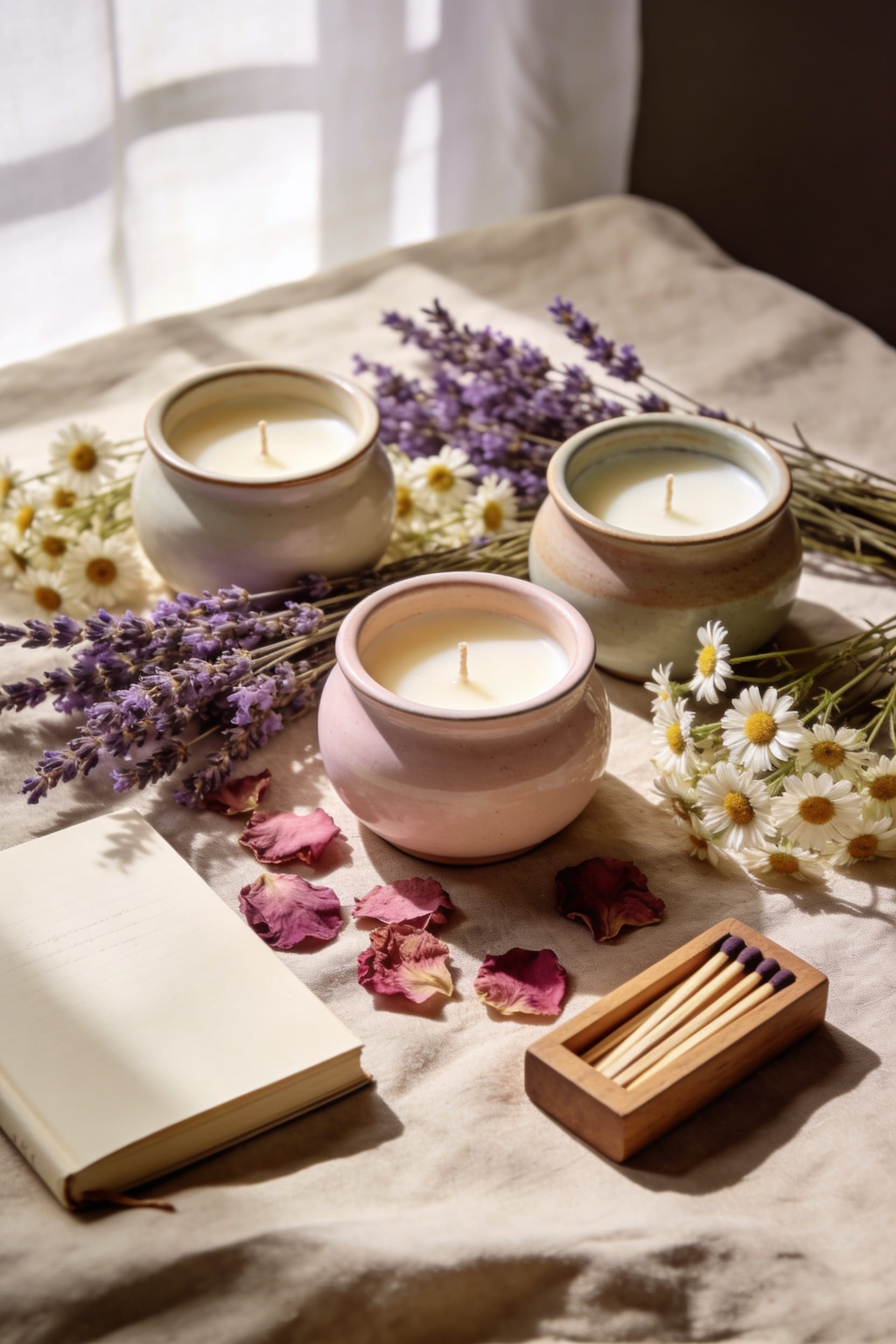lavender chamomile rose geranium blend
