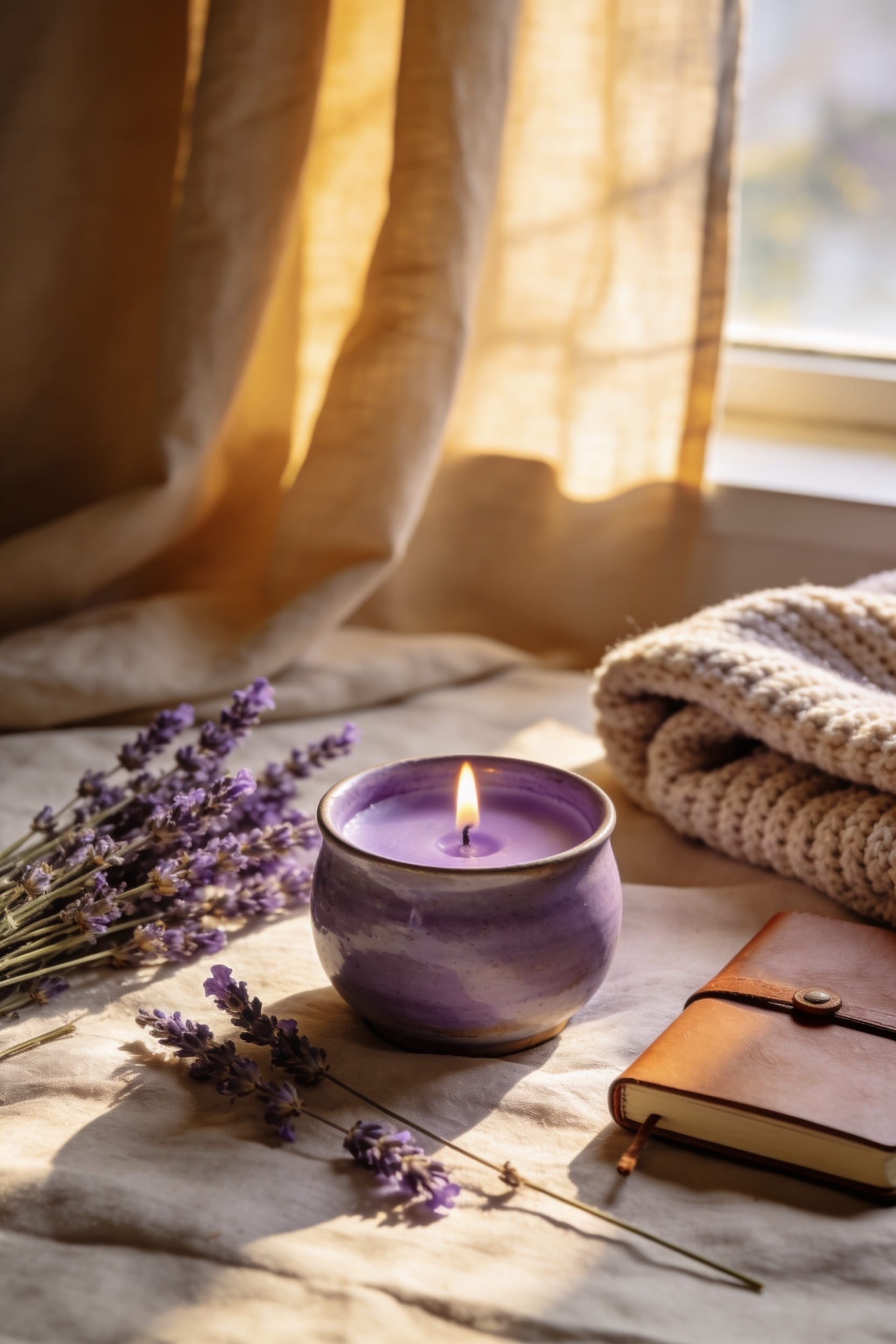 lavender soothes nervous system recovery