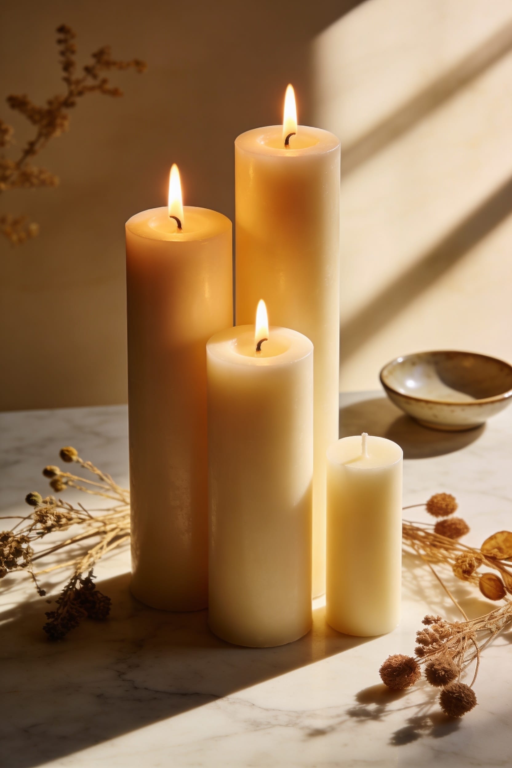 limit candles to three
