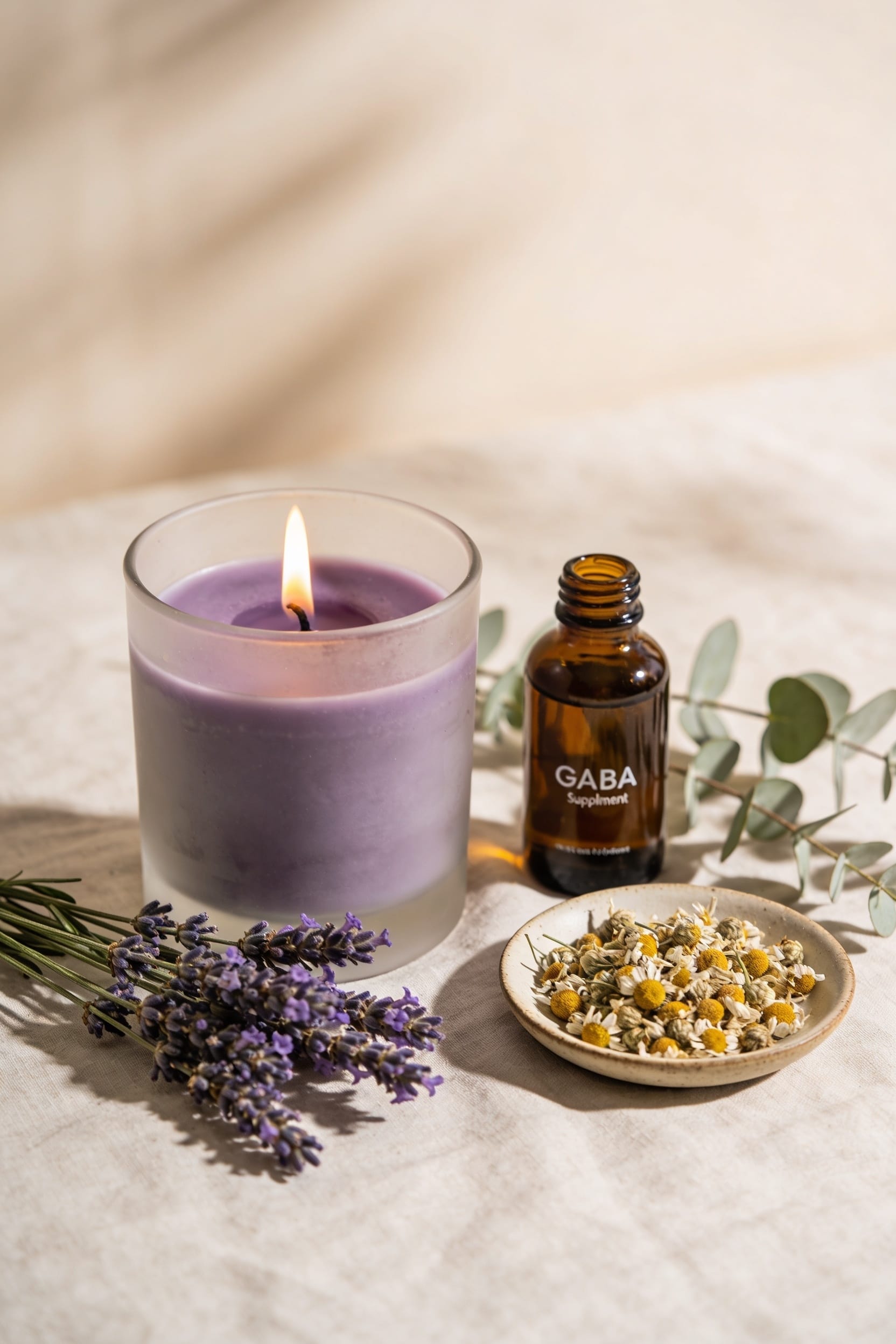 linalool engages gaba receptors