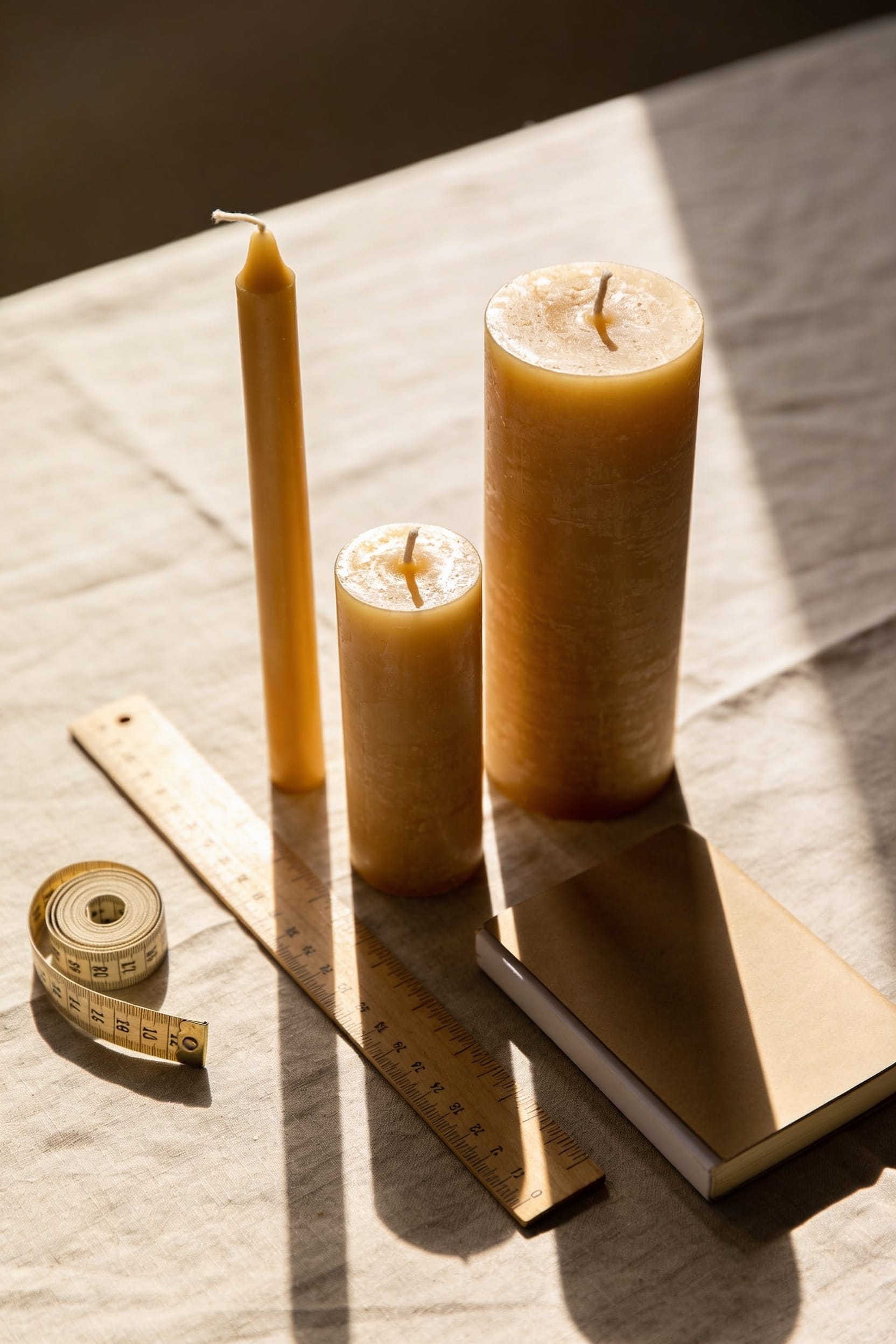 match candle diameter to space