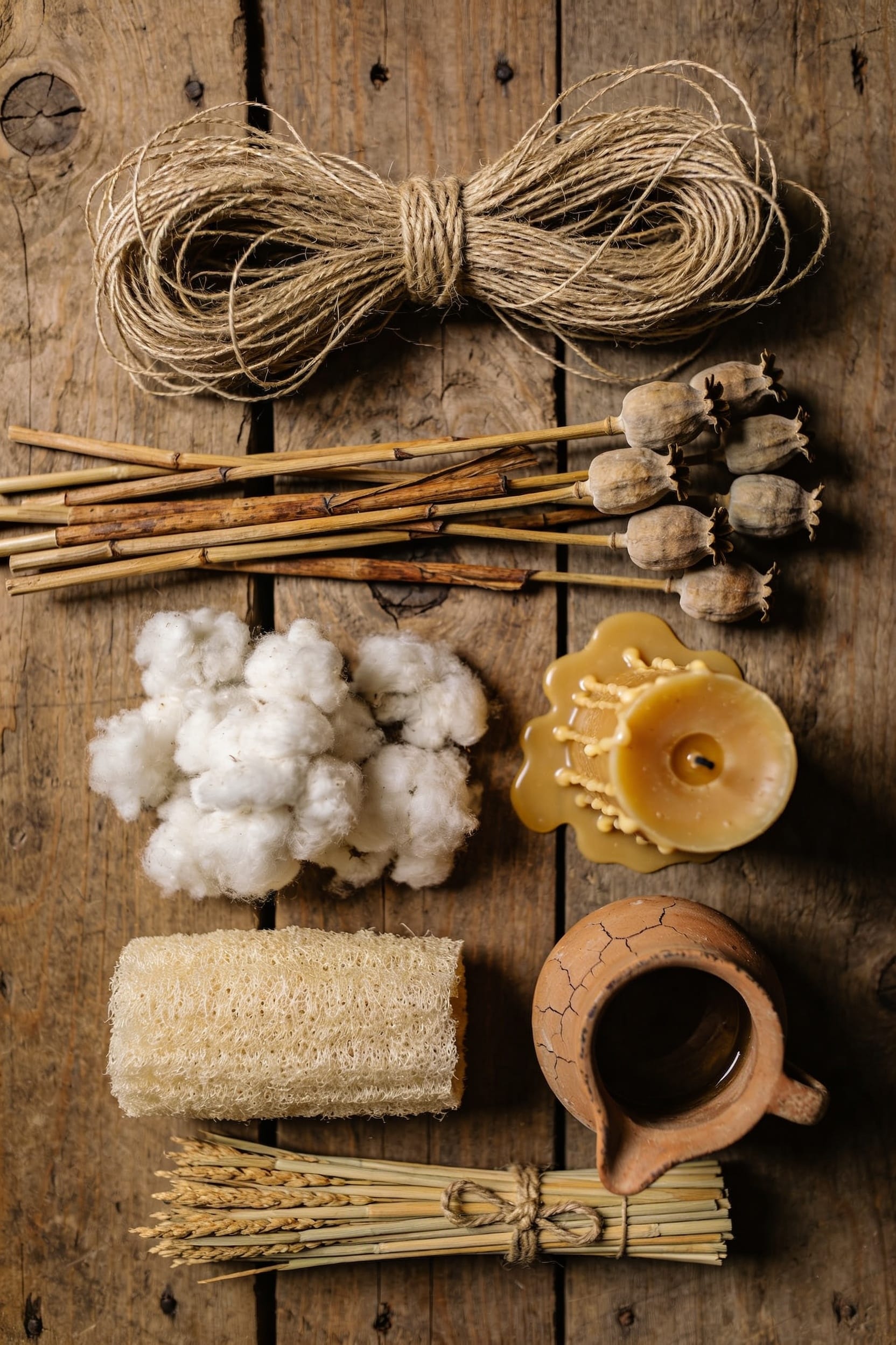 medieval wick materials and techniques