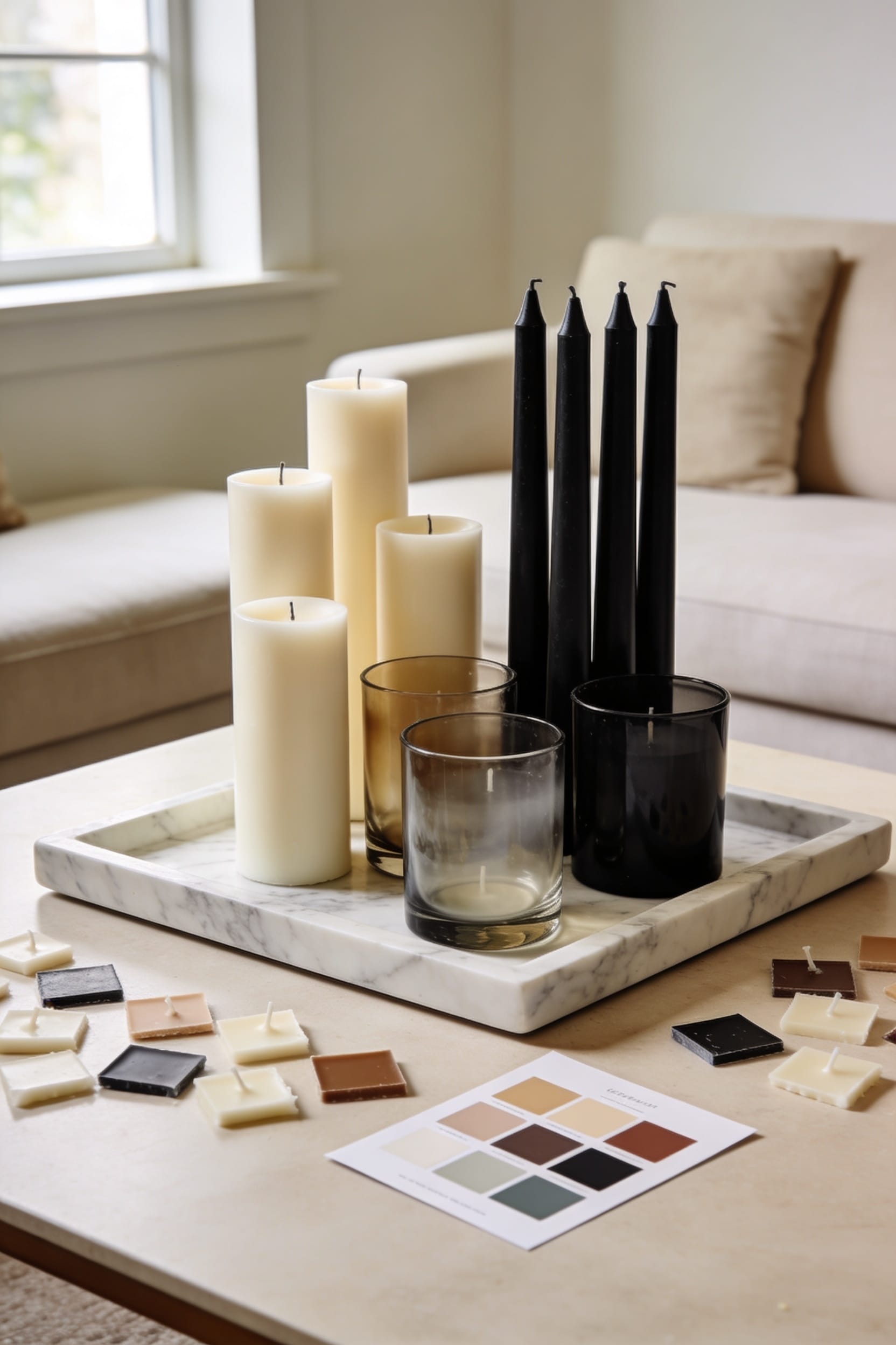 monochrome textures for cohesion