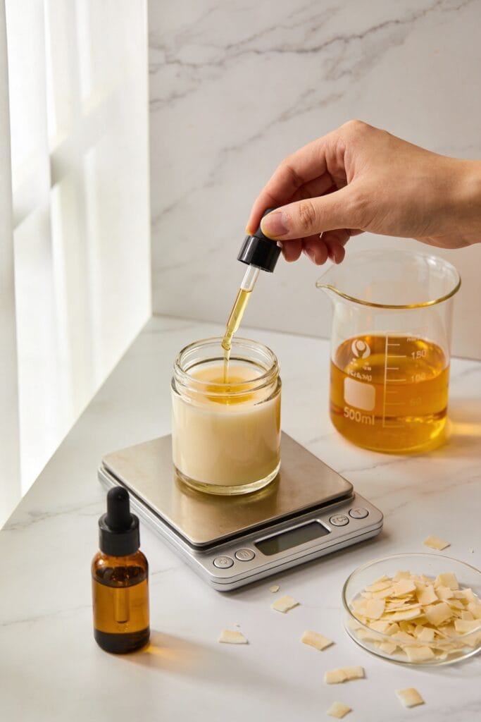 optimal candle fragrance concentration