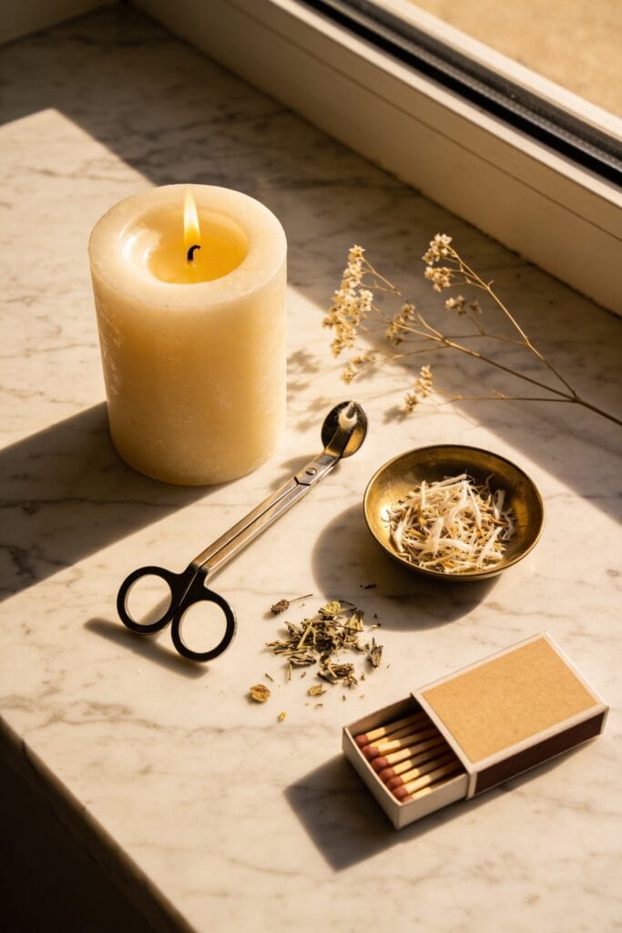 safe candle burning practices