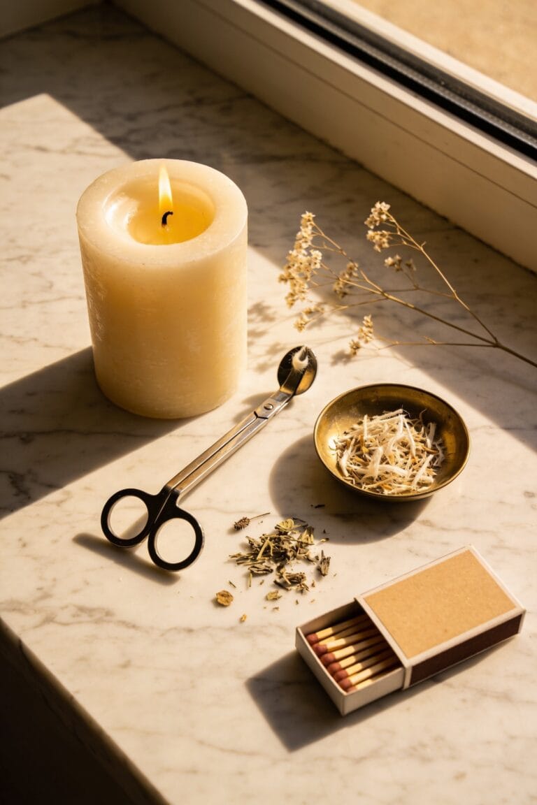 safe candle burning practices