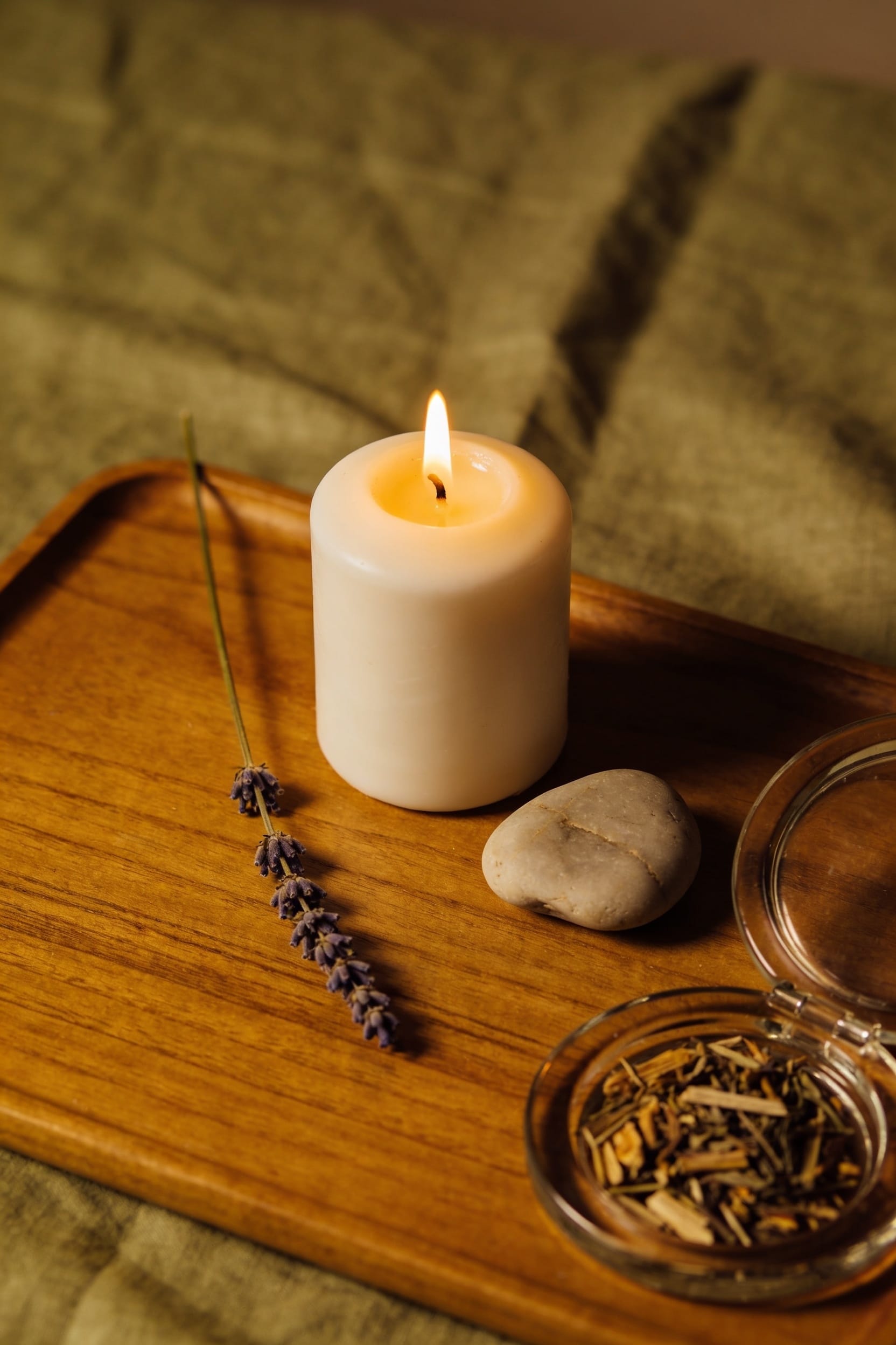 scent triggered limbic relaxation conditioning
