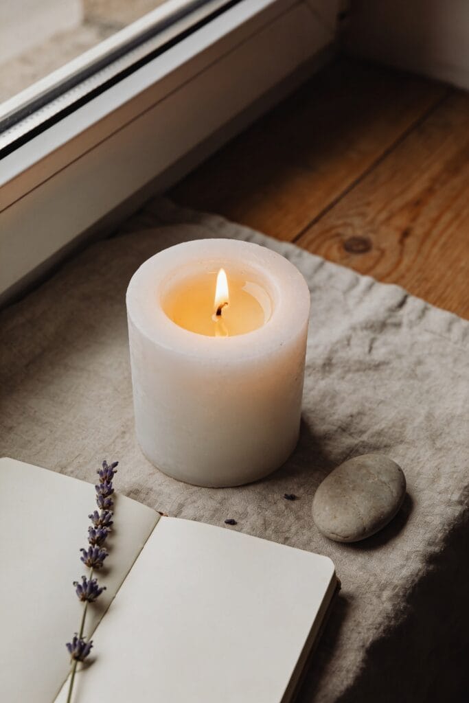 scented candles reduce anxiety