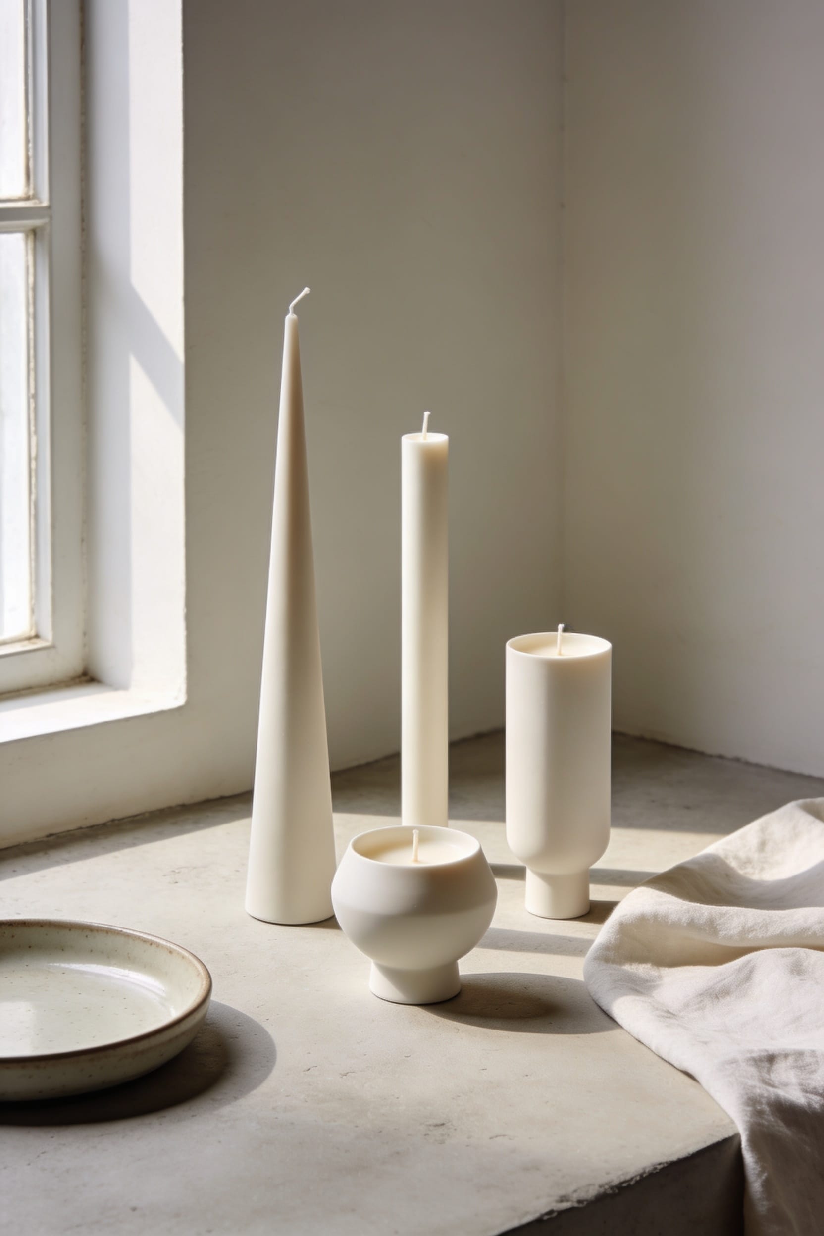 sculptural minimalism through sleek shapes