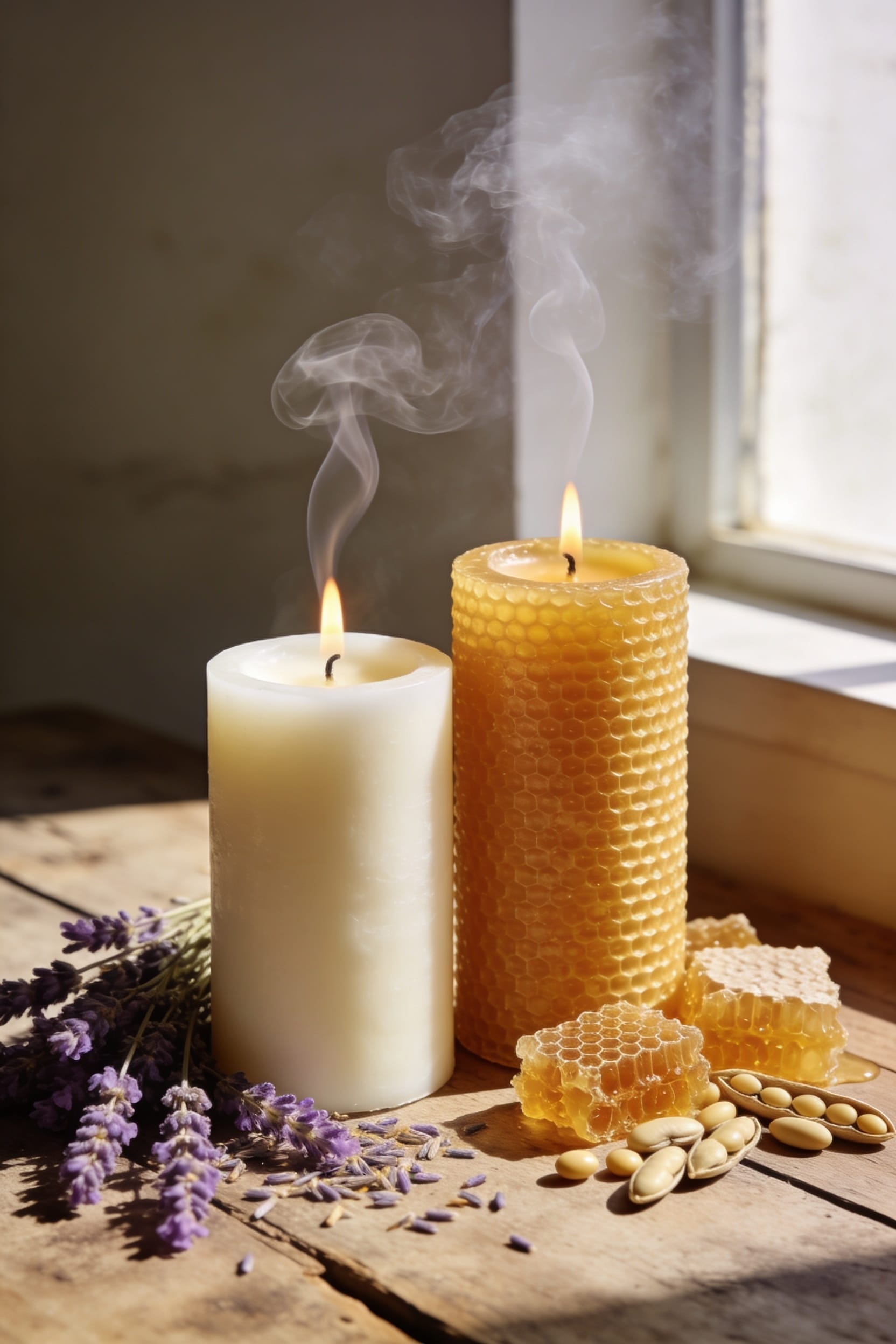 soy bold beeswax subtle