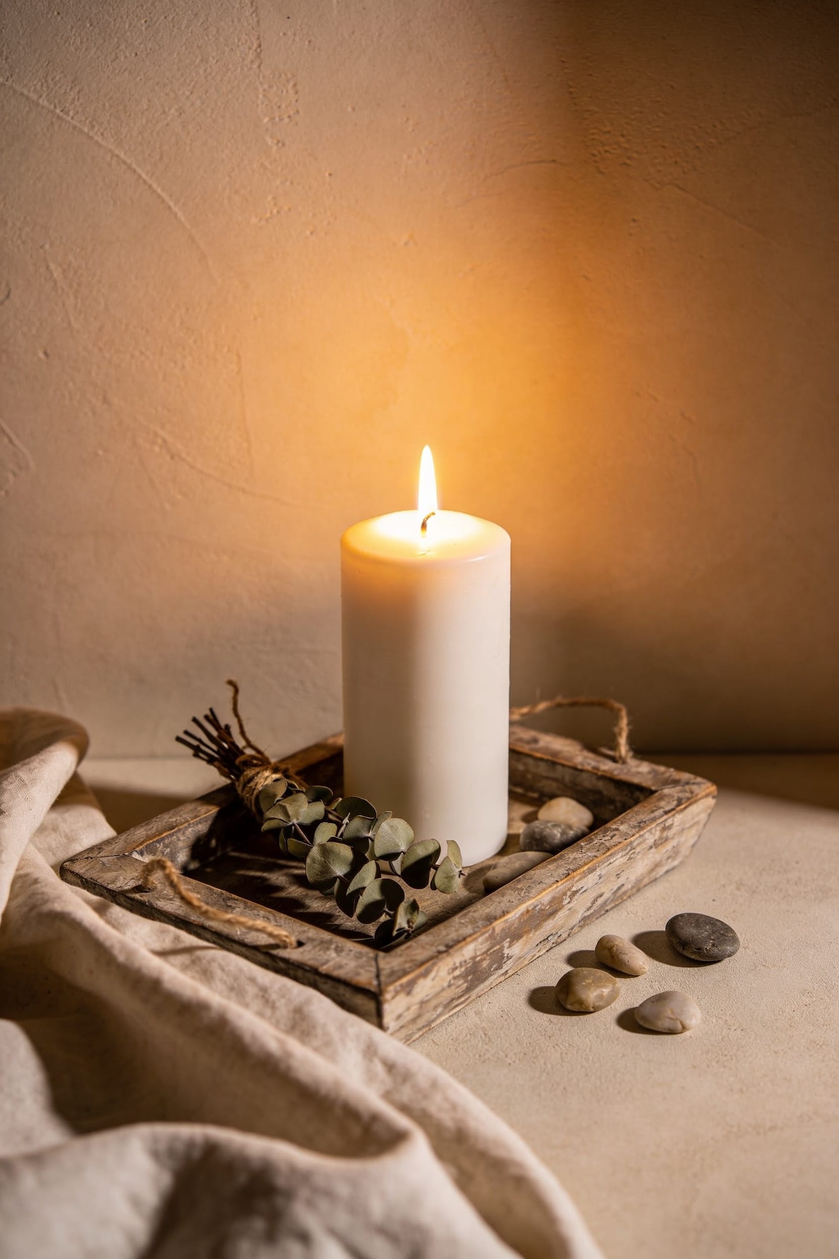 stable elegant long burning centerpiece