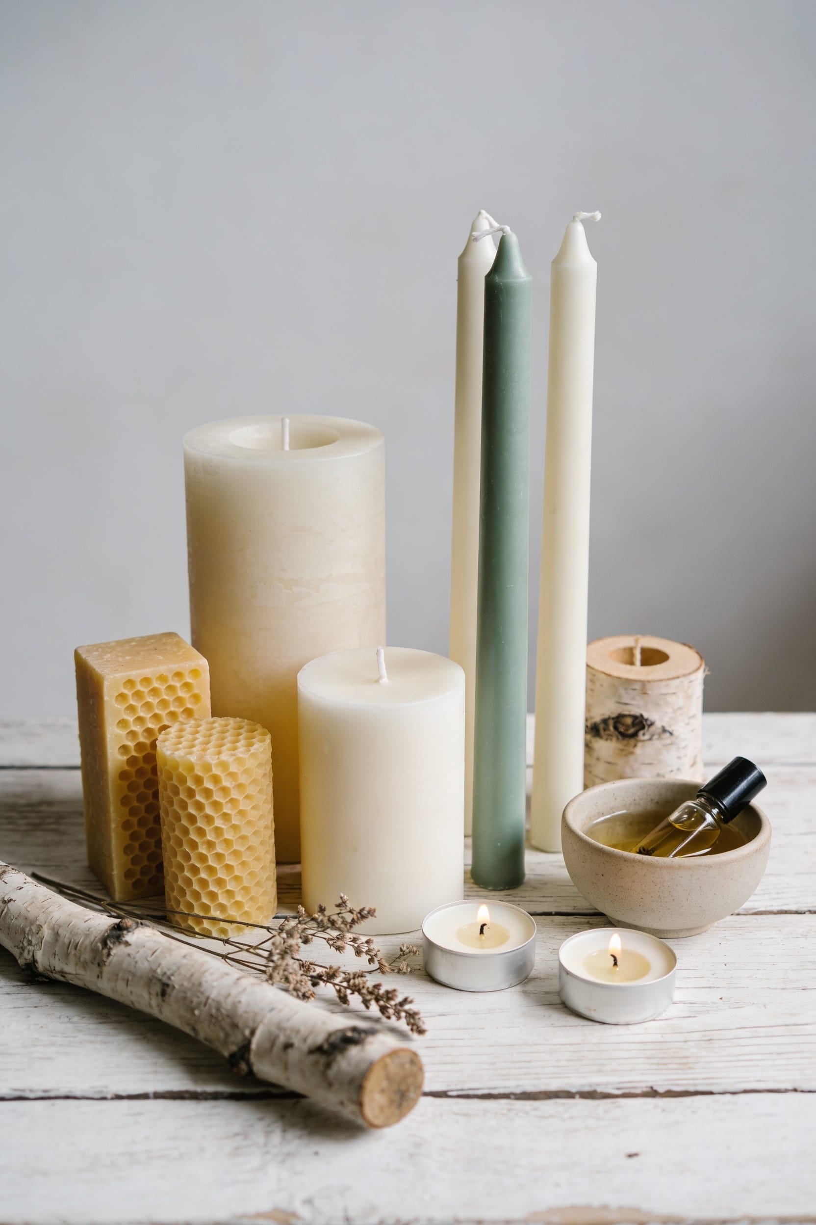 subtle sustainable statement candle choices