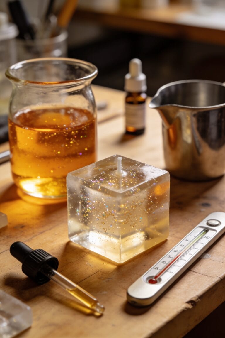 transparent decorative scented medium