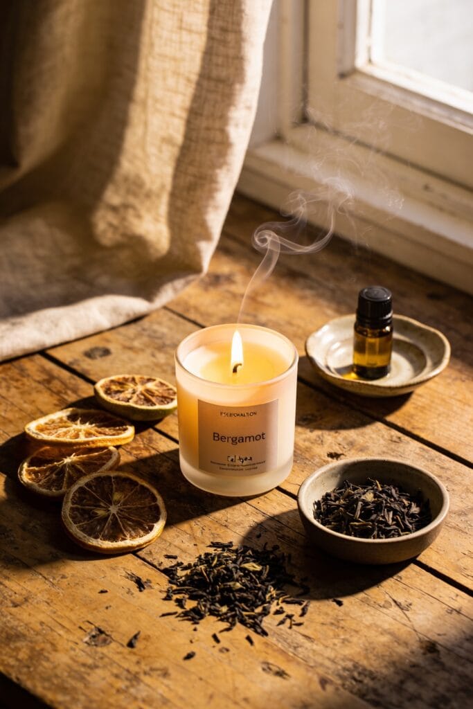 uplifting calming citrus aroma