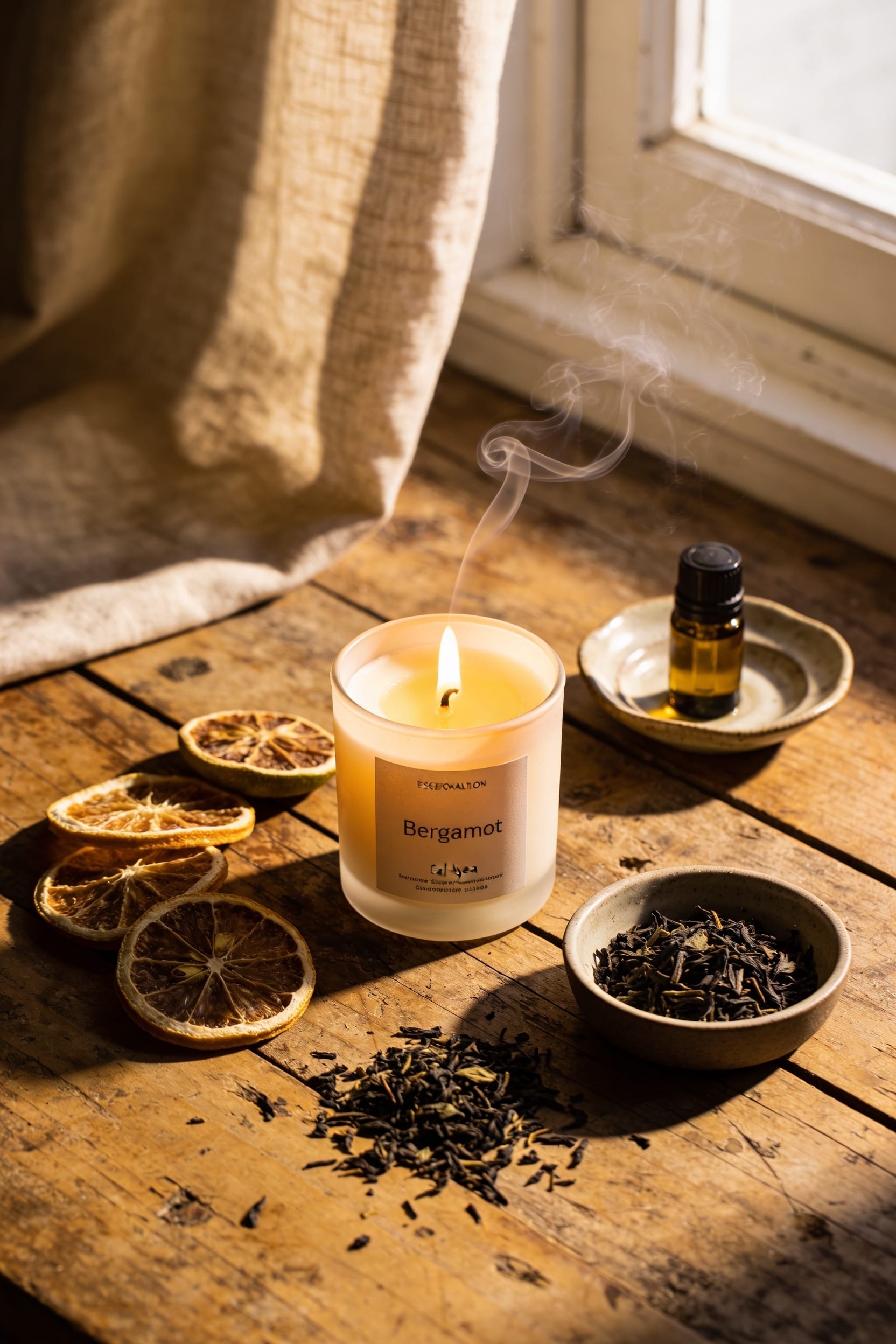 uplifting calming citrus aroma
