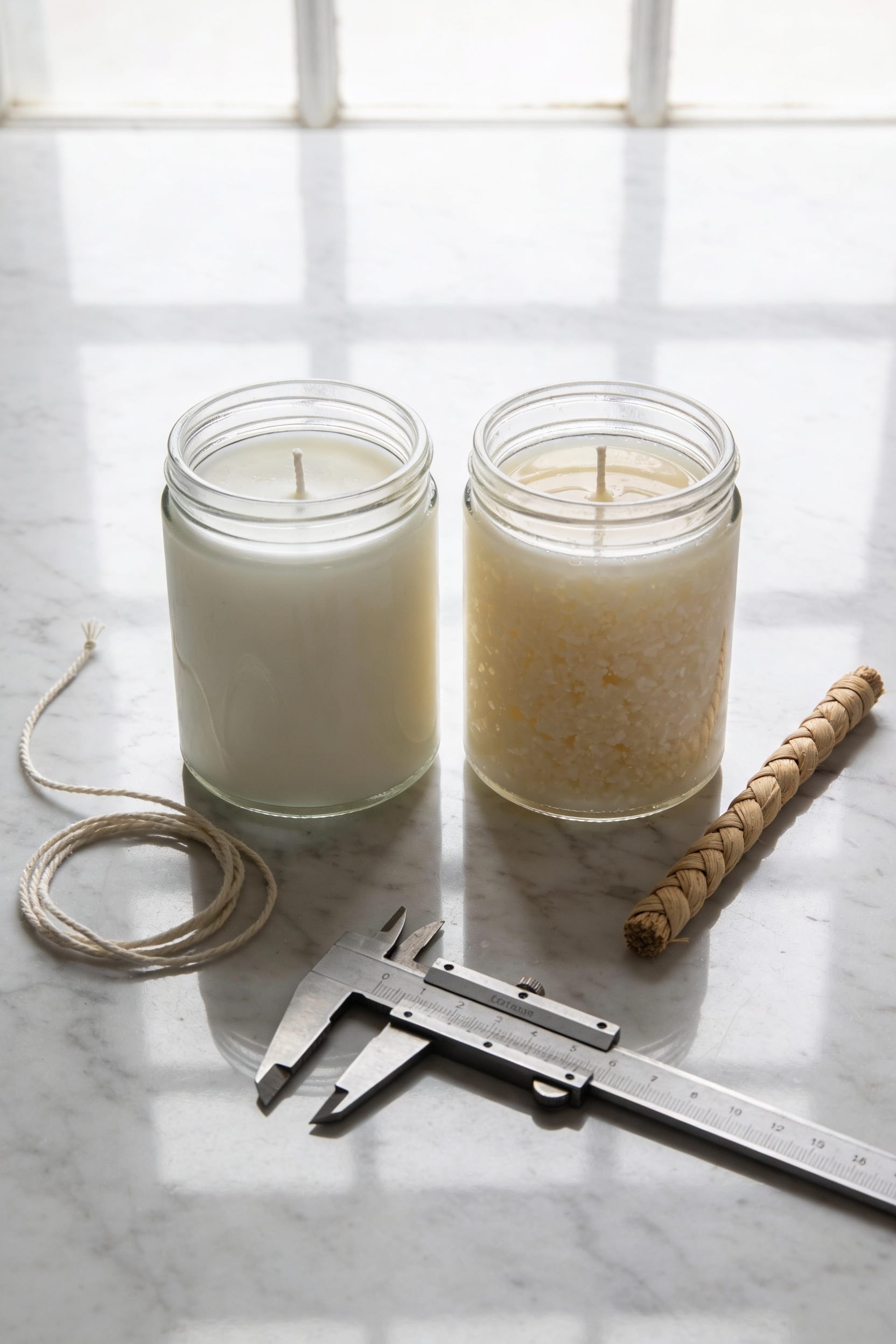 wax and wick determine burn time