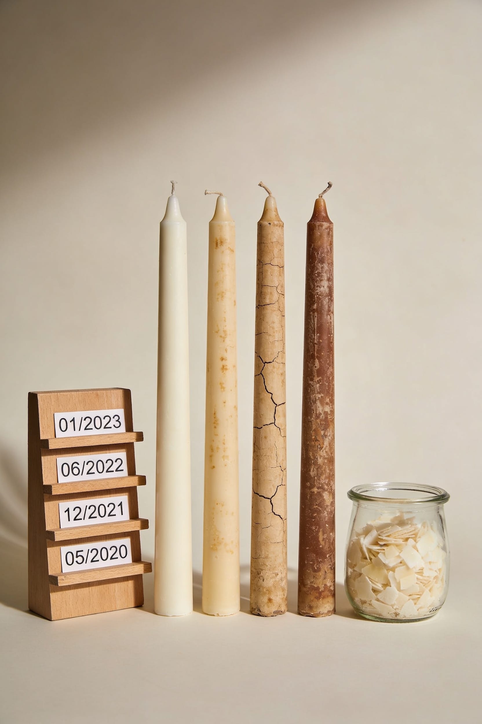 wax type dictates shelf life